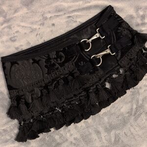 Vintage Shrine of Hollywood Tapestry Kilt. EUC